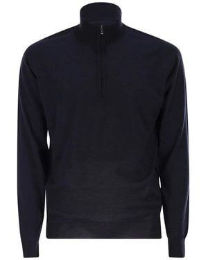 John Smedley Barrow - Blue