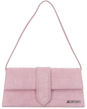 Jacquemus "Le Bambino Long" Small Shoulder Bag - Pink