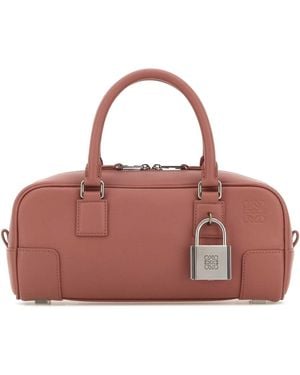 Loewe Dark Amazona 23 Handbag - Pink