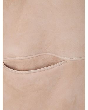 Giorgio Brato Sheepskin Parka With Hood - Natural