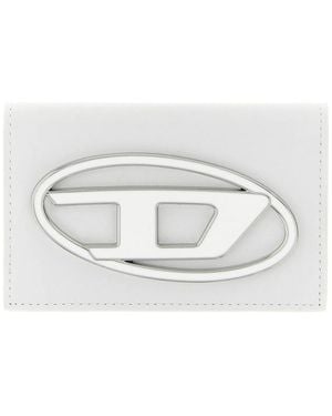 DIESEL 'Holi-D' Card Holder - Gray