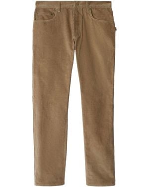Burberry Corduroy Pants - Natural