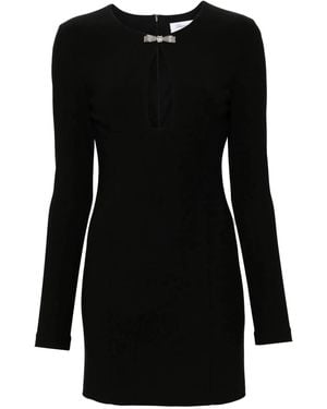Blumarine Wool Blend Dress - Black