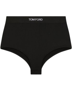 Tom Ford Slip Con Logo - Black
