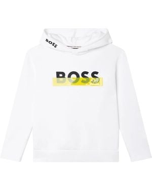 BOSS Hoodie - White