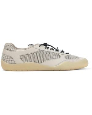 Prada Leather And Mesh Speedrock Trainers - White