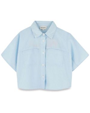 Sonia Rykiel Shirt M/Short - Blue