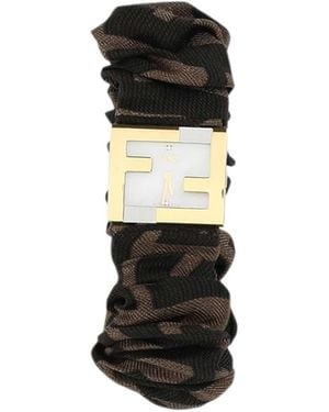 Fendi Mania Baguette Watch - Black