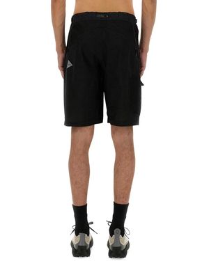 and wander Nylon Bermuda Shorts - Black