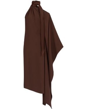 Taller Marmo Atlas Dress - Brown