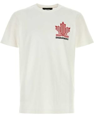DSquared² Cool Fit Tee - White
