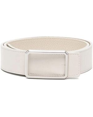 Maison Boinet Leather Belt - Natural