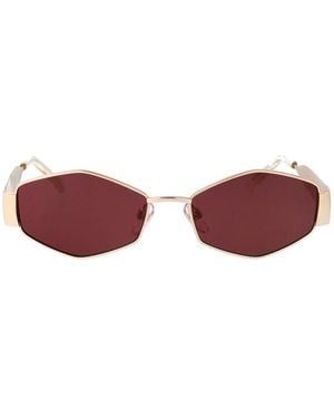 Marc Jacobs Metal Sunglasses - Red