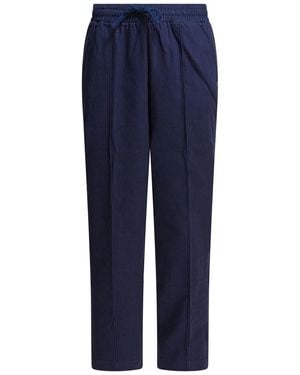 Altum Cotton Trousers - Blue