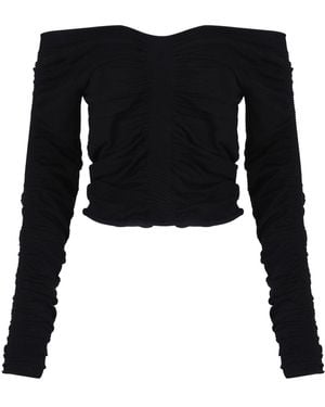 Alexander Wang Cupro-Blend Sweaters - Black