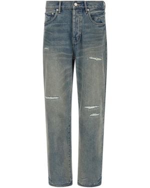 Purple 'P011' Jeans - Blue