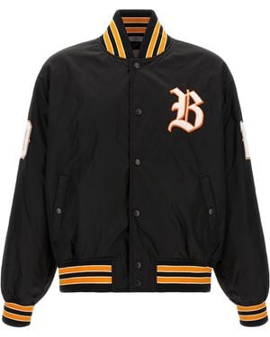 Balenciaga 'Varsity' Bomber Jacket - Black