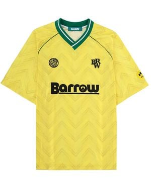 Barrow T-Shirt Con Logo - Yellow