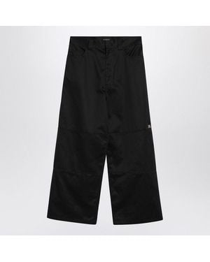 Balenciaga Utility Workwear Trousers - Black