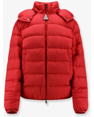 Moncler Montbrocq Down Jacket With Hood - Red