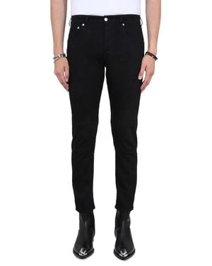 McQueen Biker Jeans - Black