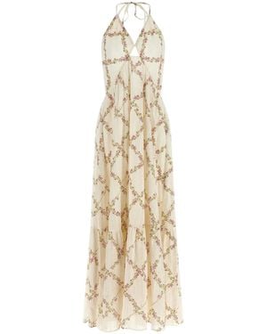 Twinset Twin Set Floral Printed Dress - Metallic