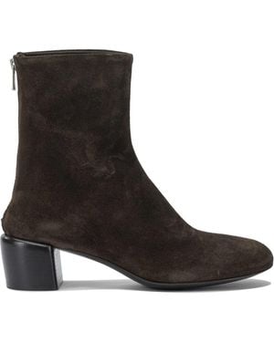 Officine Creative "Flore 012" 40Mm Zippered Ankle Boots - Black
