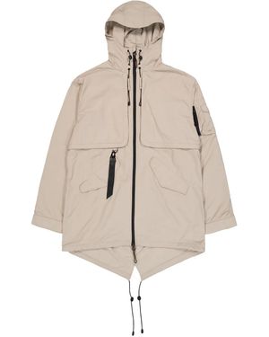 Alpha Industries Utility Uv Fishtail Jacket - Natural