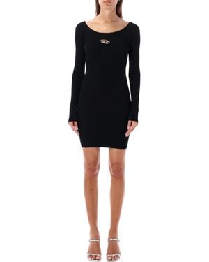 DIESEL M-Vera Knitted Mini Dress - Black
