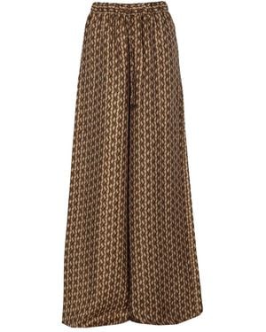 Max Mara Pants Larino - Brown