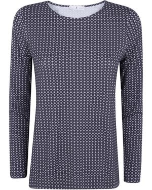 Whyci Round Neck T-Shirt - Blue