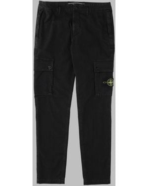 Stone Island Utility Trousers - Black