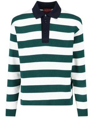 Gucci Silk Polo - Green