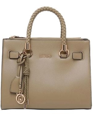 Liu Jo Mud Leather Bag - Natural