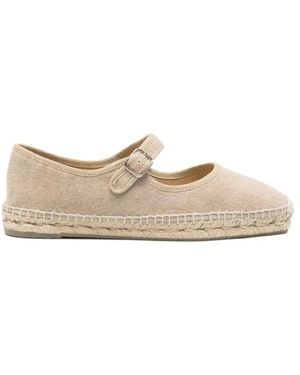 Castañer Castañer Padua Ballet Flats - Natural
