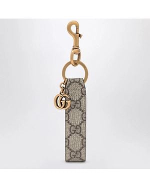 Gucci Canvas Keyring - Metallic