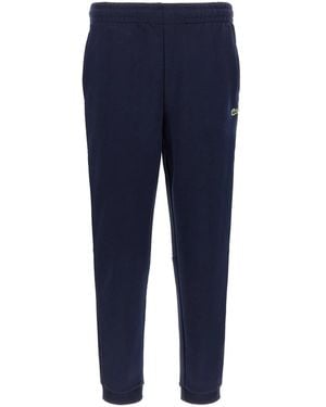 Lacoste Sweatshirt Sweatpants With Logo - Blue