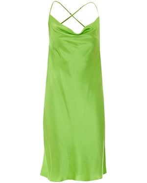 Saint Laurent Fluo Dress - Green