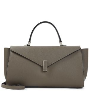 Valextra "Iside" Editor Tote Bag - Gray