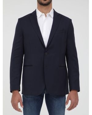 Tonello Blue Wool Jacket