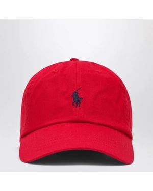 Polo Ralph Lauren Baseball Cap With Logo - Red