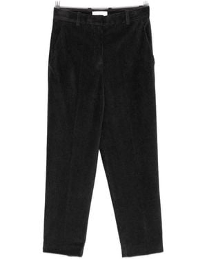 Circolo 1901 Cotton Carrot Pants - Black