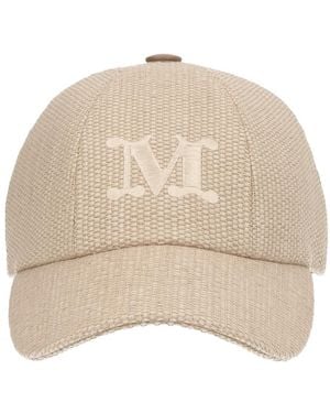 Max Mara Baseball Cap - Natural