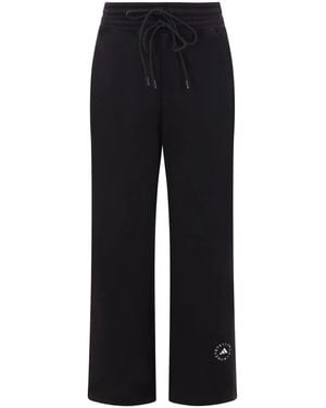 adidas By Stella McCartney Adidas By Stella Mccartney Organic Cotton Trousers - Black