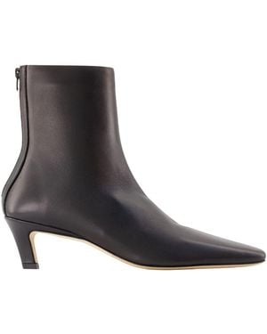 TOTEME Mid-Heel Ankle Boots - Brown