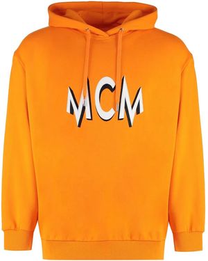 MCM Cotton Hoodie - Orange