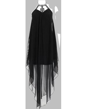JOSHE Abito Collier Con Inserti Gioiello - Black