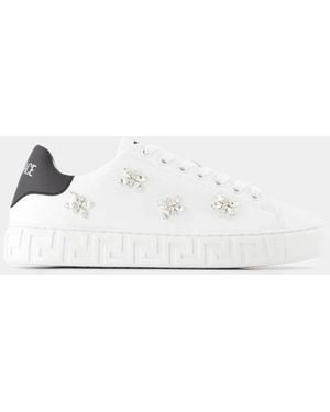 Versace La Greca Sneakers - White