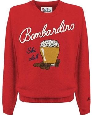 MC2 Saint Barth Saint Barth Cotton Sweater - Red