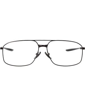 Balenciaga Transparent Metal Glasses - Brown